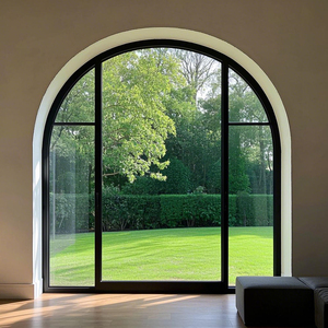 Лидер продаж: Алюминиевые стационарные окна в современном минималистичном стиле для вилл. Двери и окна для вилл для поставщиков из Северной Америки. - Product Image 5