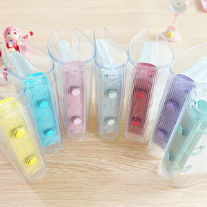 卸売ポータブルハンドアカウント日記3穴ルーズリーフ詰め替えノートブックミニクリアPVCバインダー現金封筒紙