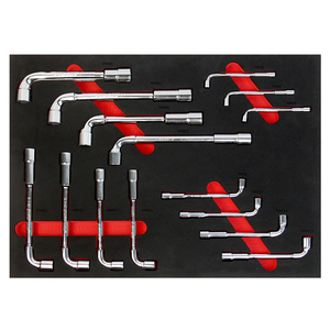 全421件工具箱，带手动工具套件，用于车库存储工具滚轮柜拉杆箱 - Product Image 2