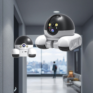V360pro telecamera Smart WiFi Dome 360 gradi HD doppio schermo per il monitoraggio di casa per animali domestici visione notturna 4G di rete di sensori di CMOS dati Cloud - Product Image 2