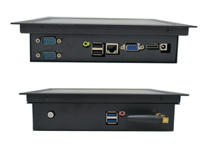 Small AIO 7 Inch LED <strong>LCD</strong> Industrial <strong>Panel</strong> PC Touchscreen with 3mm Bezel IP65 HMI Fanless PC Support Win7/10/XP Linux Ubuntu OS - Product Image 2