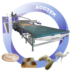 Profissional AKM2130C CNC Router com Auto Tool Changer e Loading Descarregamento Sistema para Corte De Madeira