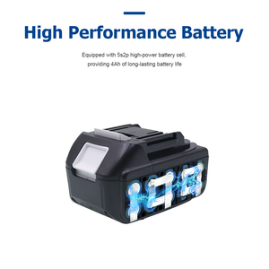 高性能18.5V 4Ah可充电锂电动工具电池，带强大寿命电池组 - Product Image 5