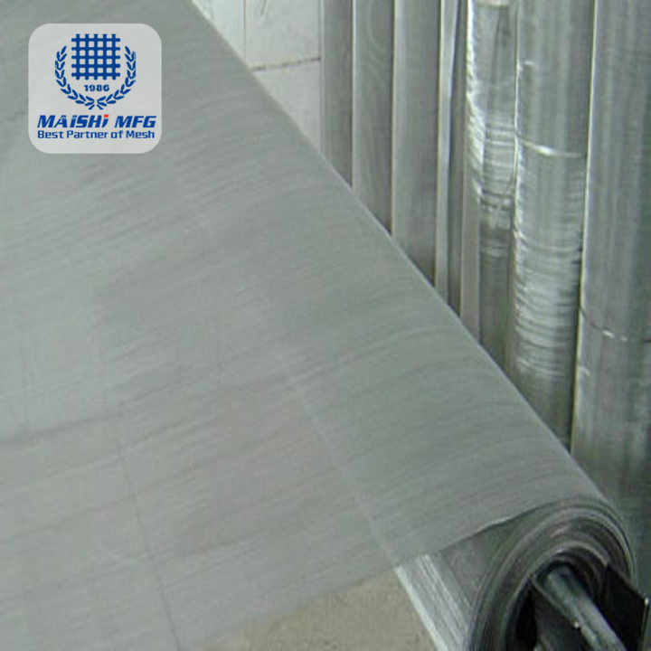 Wire Mesh Woven Ultra Fine Micron Stainless Steel Square Hole Filters Mesh