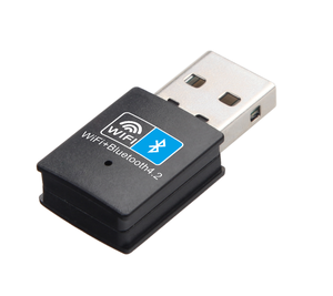 2 in 1 USB 2.4 GHZ USB BT4.2 WiFi adaptörü 150Mbps kablosuz ağ kartı WiFi güvenlik cihazı alıcı PC Laptop için - Product Image 6