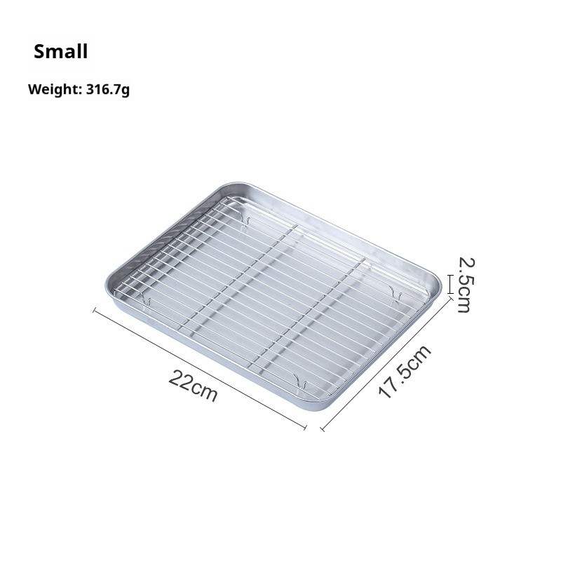 Plaque carrée 430 avec grille 201 - 22*17,5*2,5 cm