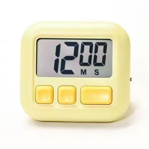 Kreativer kleiner quadratischer magnetischer digitaler Küchen timer Smart Pomodoro Desk Timer für die Zeit verwaltung Kunststoff-Countdown-Timer