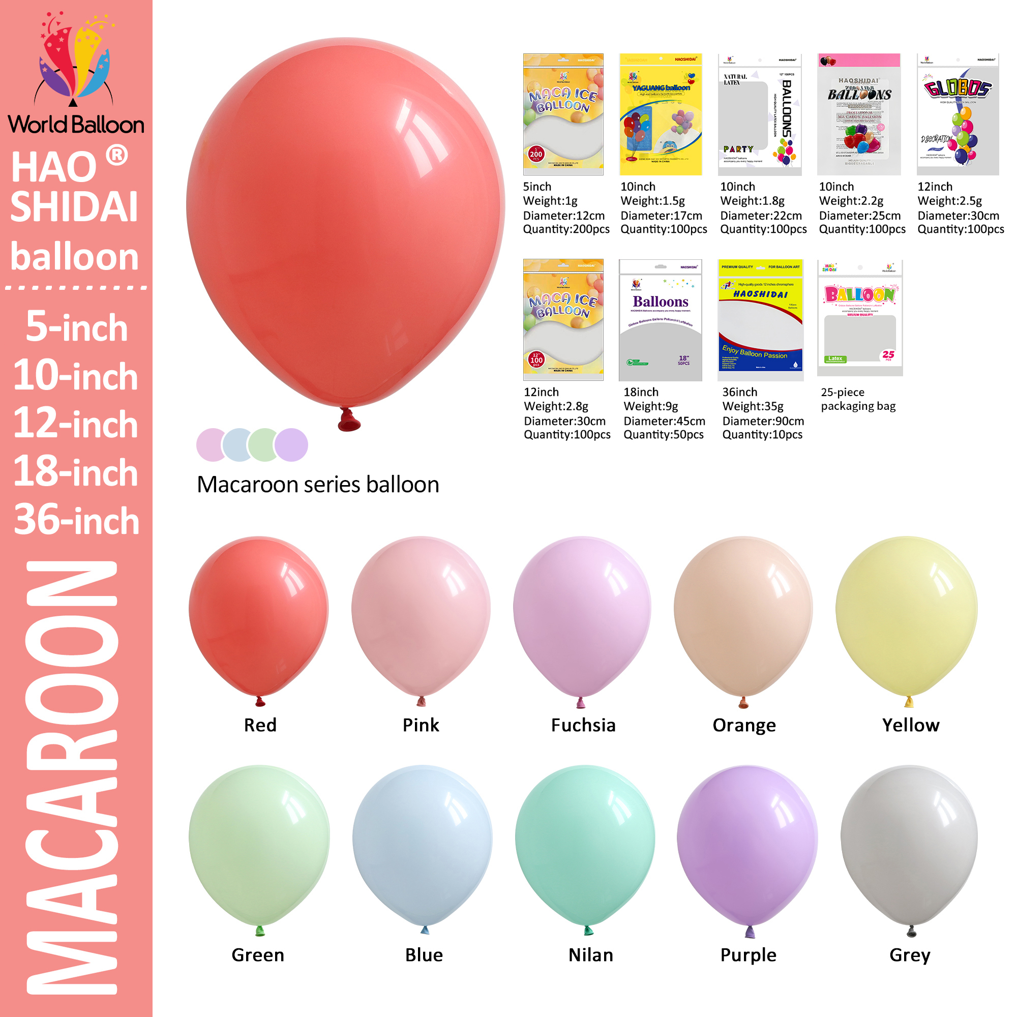 Palloncino di macaron