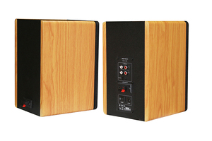 SR01 2.0ch Remote Control Bookshelf Speaker Deep Bass &amp; Clear Treble Wooden Audio Home Theater <strong>System</strong> for TV &amp; <strong>Computer</strong> - Product Image 6