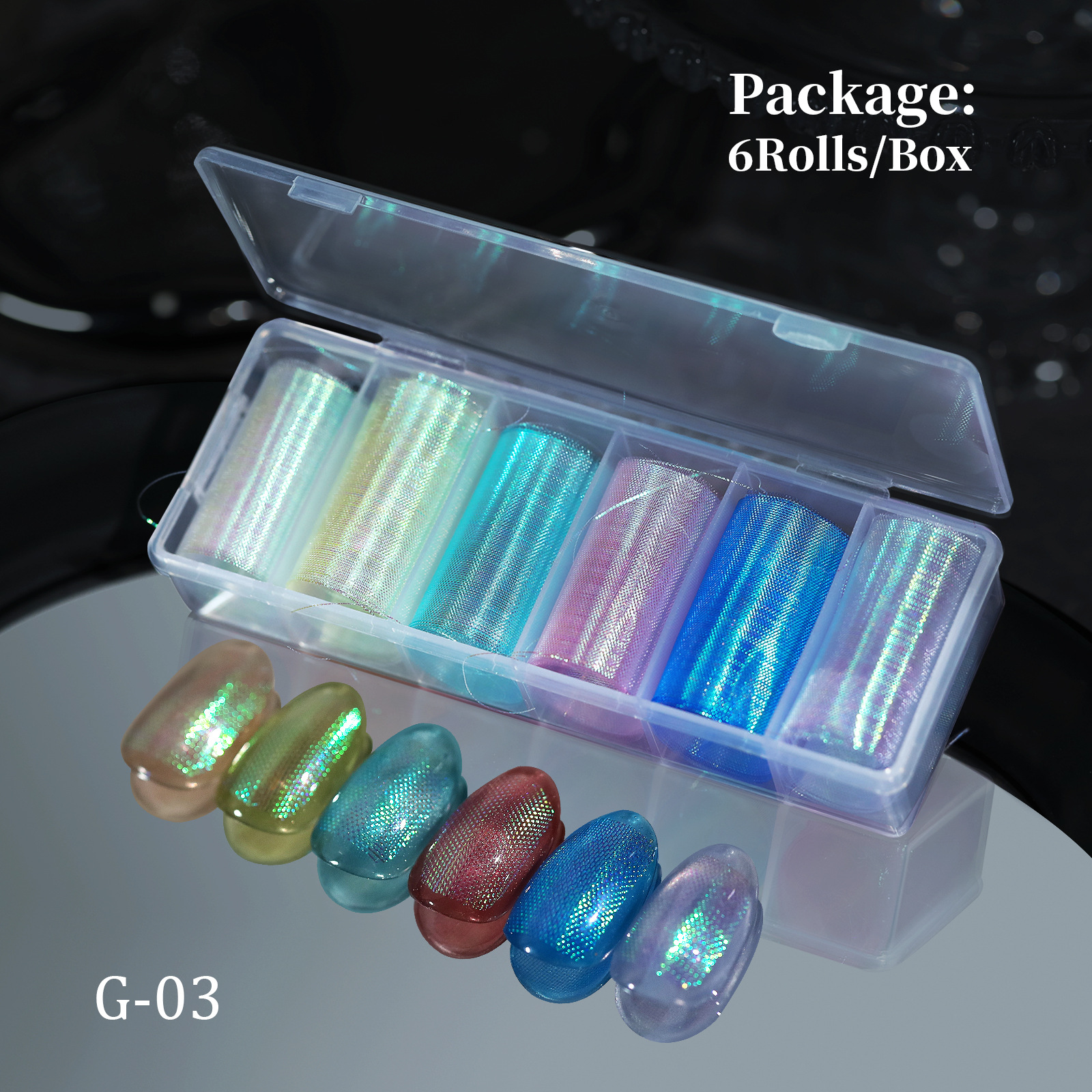 6 ROULEAUX/BOÎTE 03
