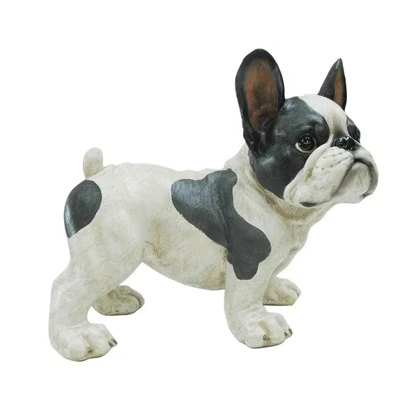 Figurine d'animaux en résine, personnalité personnalisée, bouledogue français, polyrésine