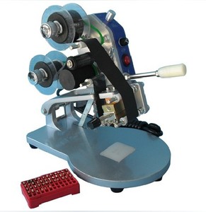 DY-8 Electric Driven 3-Row Ribbon <strong>Coding</strong> Machine Manual Hand Press with New Condition Cartons Packaging - Product Image 2
