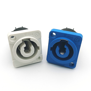 Conector de montaje en Panel de entrada y salida de alimentación hembra Powercon impermeable de 3 pines - Product Image 3