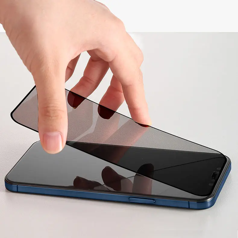 Teléfono celular anti-choque nano cerámica película mate privacidad protector de pantalla para iPhone X/XS/11 pro