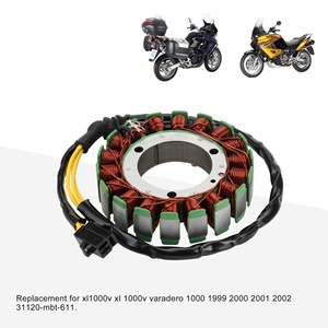 Goofit xe máy phát điện <span class=keywords><strong>Stator</strong></span> cuộn dây thay thế cho Honda xl1000v XL 1000V Varadero 1000 1999 2000 2001 2002 31120-mbt-611 - Product Image 5