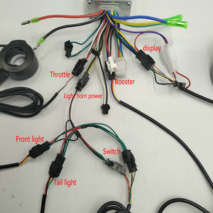 S866控制器前灯喇叭尾部转向信号灯组开关按钮滑板灯套件 - Product Image 4