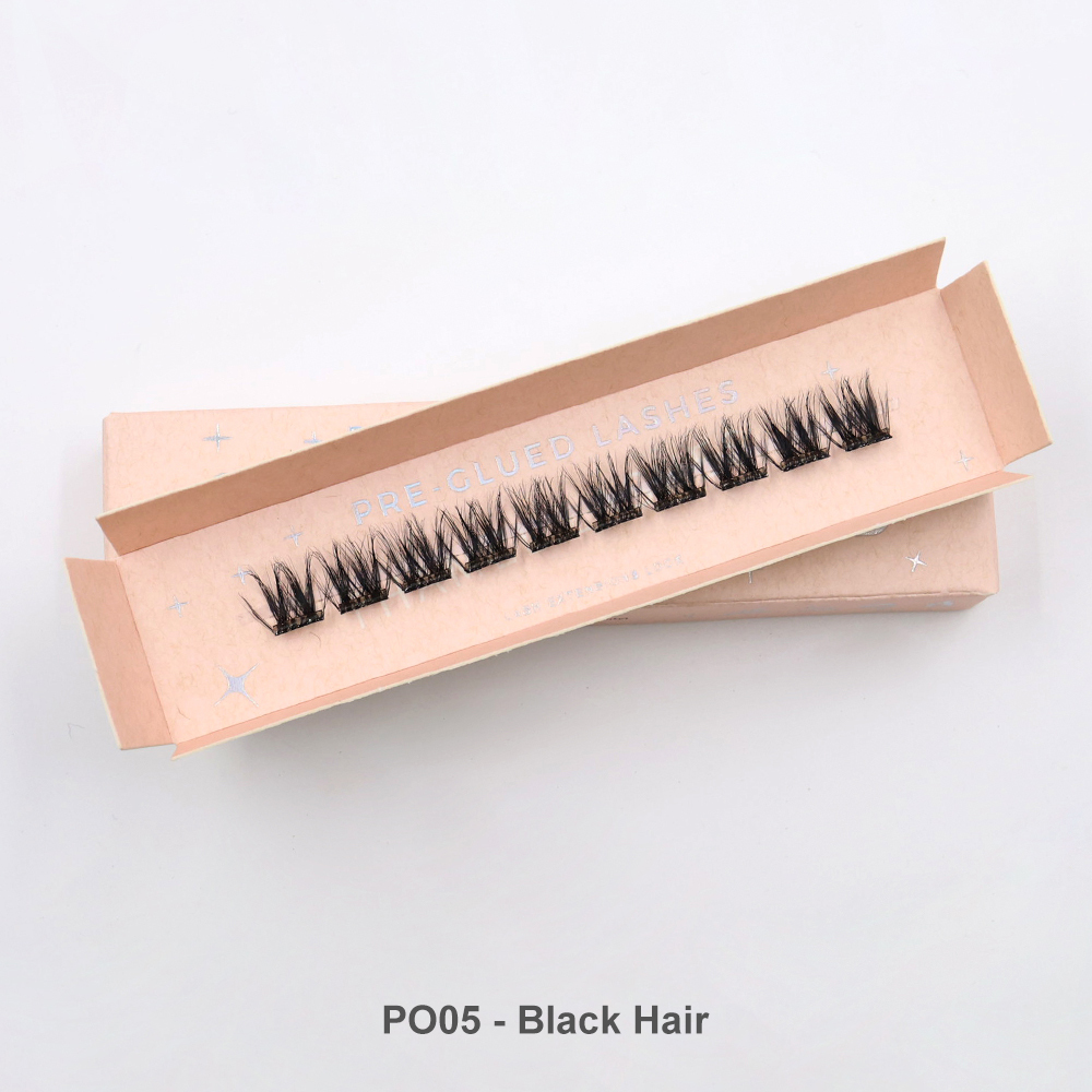 1 ligne - PO 05-Cheveux Noirs