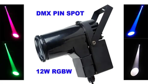 ไฟสปอตไลท์ LED 12W RGBW ควบคุมแบบ DMX สำหรับงานแต่งงานงานดิสโก้สินค้ามาใหม่ - Product Image 2