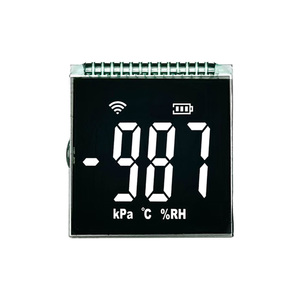 Benutzer definierte VA Negative 5V Weiße Hintergrund beleuchtung 7-Segment-LCD-Display Kein Controller erforderlich Bester Preis für LCD-Module