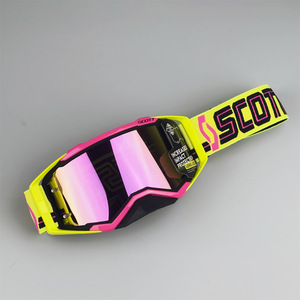 แว่นตากันฝ้าพีซีแบบเต็มกรอบแว่นตาเล่นสกีสำหรับขับขี่รถจักรยานยนต์แว่นตากีฬากันลมและกันฝุ่นกันลมปรับแต่งได้ - Product Image 5