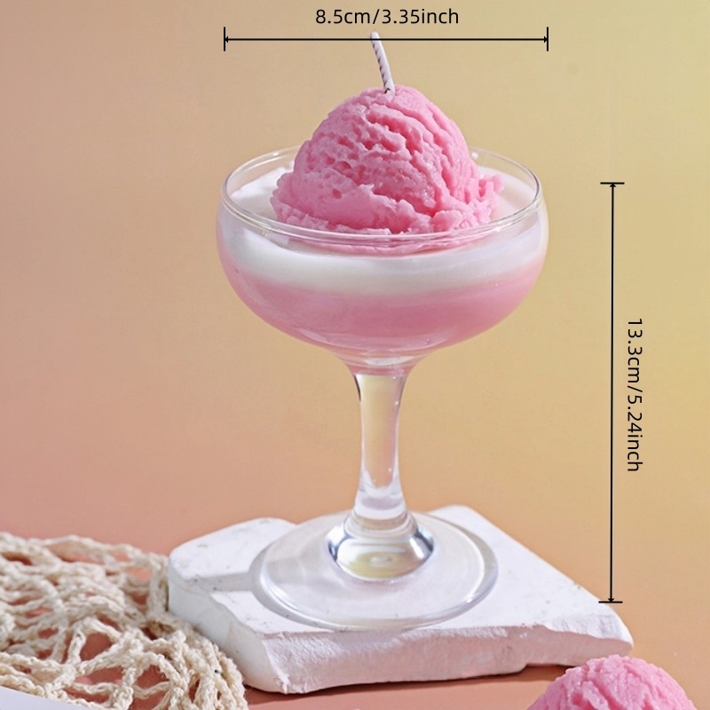 Coupe à cocktail rose