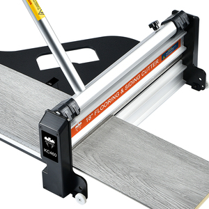 Hot Selling 18'' Heavy <strong>Duty</strong> Engineered Wood Laminate Luxury Vinyl PVC Tile LVT WPC Rubber Tile Flooring <strong>Cutter</strong> - Product Image 5