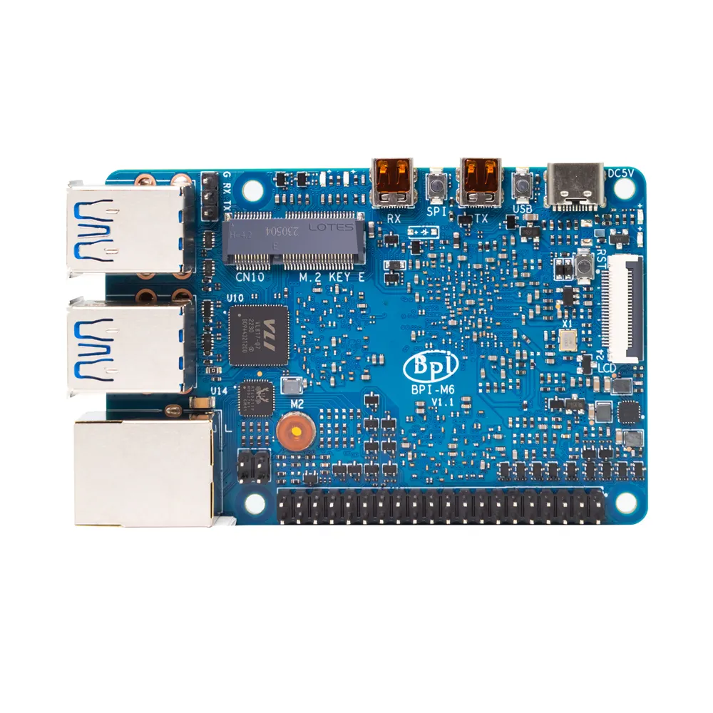Banana Pi BPI-M6 powered by Synaptics VS680 H-D-M-I in and H-D-M-I out Android and Linux system MIPI DSI interface