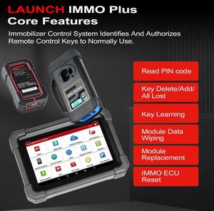 LAUNCH X431 IMMO PLUS <strong>Key</strong> <strong>Programmer</strong> with <strong>X</strong>-<strong>prog</strong> 3 Supporting ECU Coding and 39 Special Functions with MQB Calculator