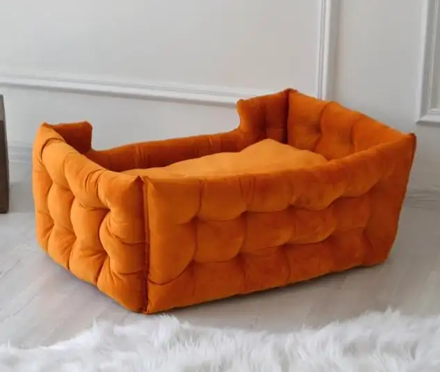 Sofa Có Thể Tháo Rời Bìa Bền Con Chó Con Mèo Con Ghế Sofa Giường Có Thể Giặt Con Chó Con Ngủ Giường Mèo Ghế Sofa Vật Nuôi Giường