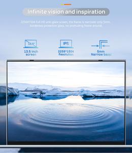 Mais barato Lap top Intel 13.5 Polegadas Computador HDMI 16GB + 256G SSD Win 11 2K Tela IPS <span class=keywords><strong>Notebook</strong></span> PC para negócios