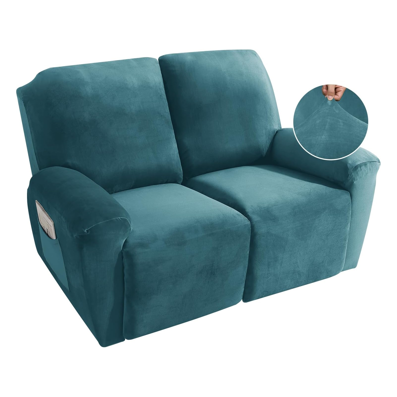 Bleu paon-2 places