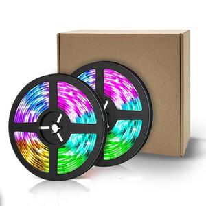 Tcwin TUYA WIFI Control Smart Ambient <strong>Led</strong> Sync Box Addressable <strong>Led</strong> Light Strip TV Backlight DC12V Christmas Decoration 60leds - Product Image 2