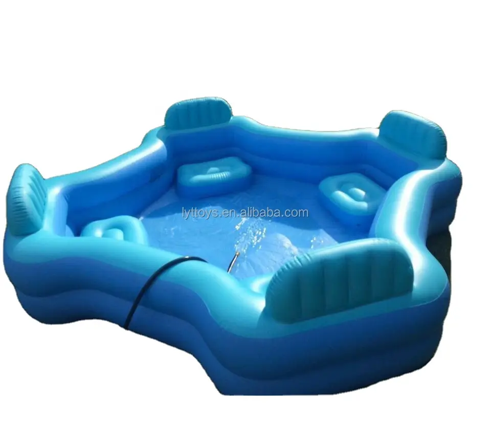 Customized backyard used inflatable swimming pool for sale