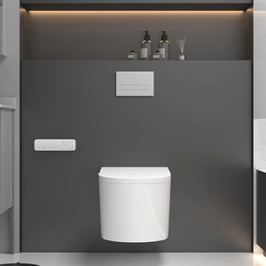 ห้องน้ำอัจฉริยะแขวนผนังสีขาวอัจฉริยะพร้อมถังเก็บน้ำอัจฉริยะ - Product Image 4