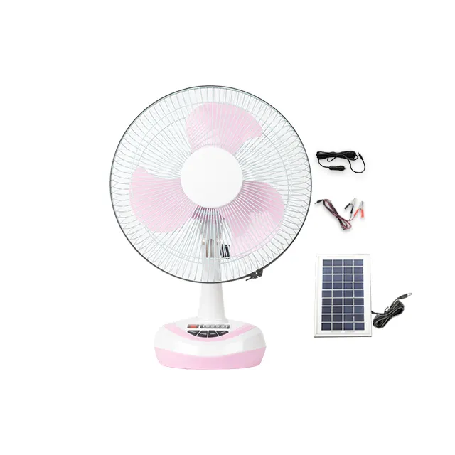 Draagbare Oplaadbare Air 12 Inch Doos Tafel Batterij Abs Fan