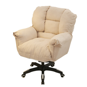 Ergonomic High Quality Office Chair with Leather Fabric Executive Computer <strong>Swivel</strong> High Chair with Metal Frame Dining Home Use - Product Image 2