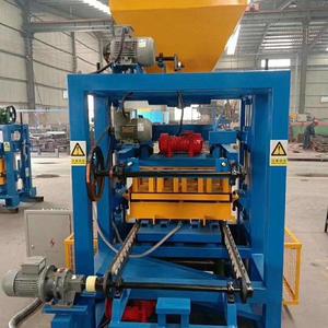 Zement ziegel Kosten <span class=keywords><strong>Block</strong></span> herstellungs maschine Halbautomat ische Ziegel herstellungs maschine Effiziente Ziegel produktion
