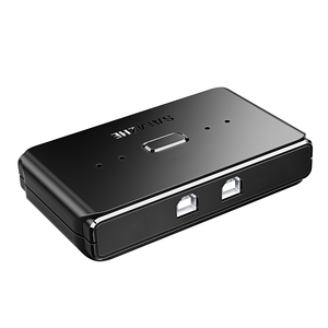 开关分路器盒电缆2电缆，用于键盘和鼠标显示适配器2端口Usb 2.0 Kvm开关切换器 - Product Image 1