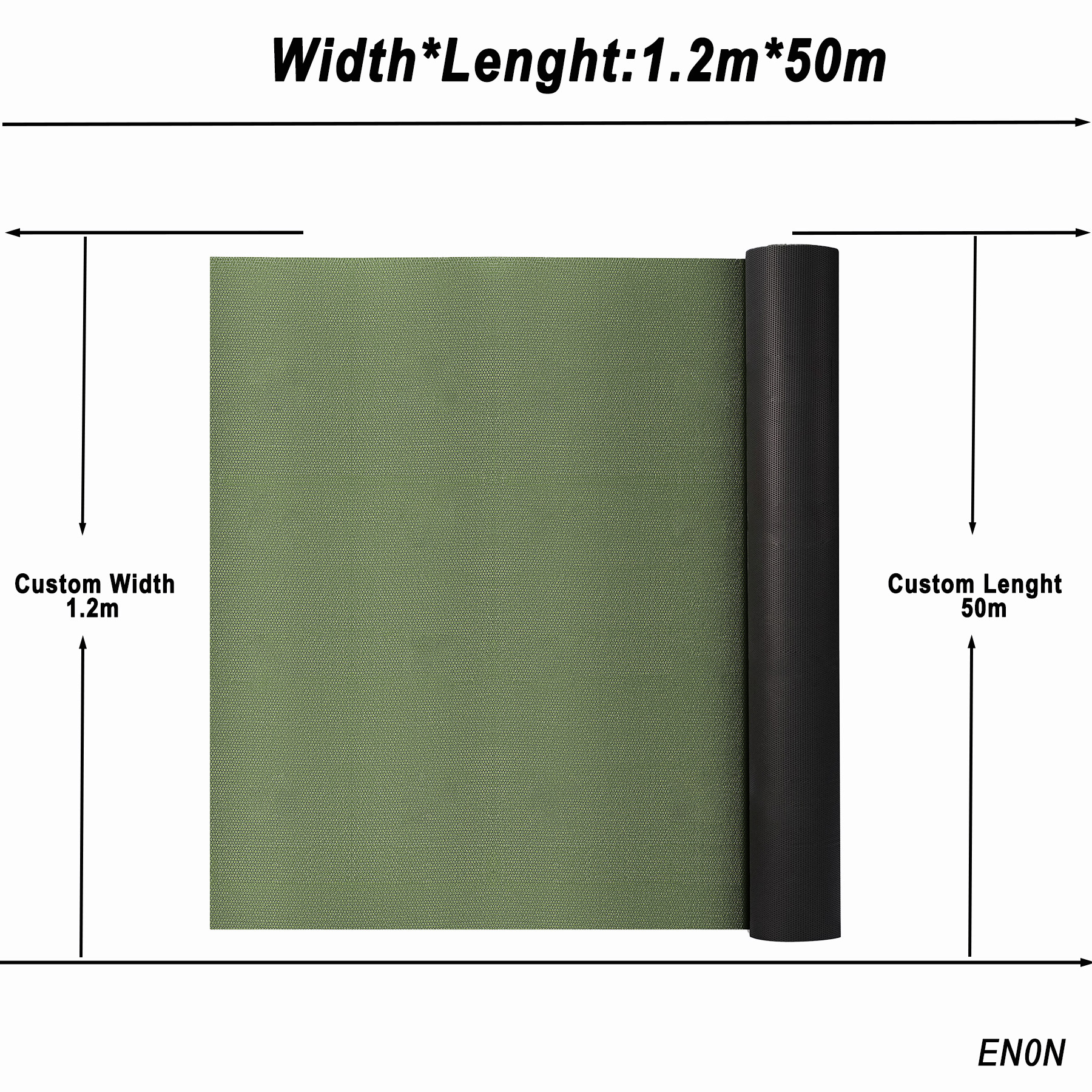 Largeur verte 1,2 m