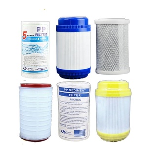 Purificación doméstica 5 pulgadas CTO UDF PP cuerda herida sedimento resina cartucho de filtro de agua unido para carcasa de filtro de agua - Product Image 1