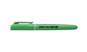 FM-681 Marcador fluorescente, cinzel ponta marcador & texto marcador