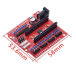 Scheda di espansione NANO-R3, a doppio scopo per una scheda, modulo di espansione del sensore di intestazione Pin UNO-R3 per Arduino - Product Image 3