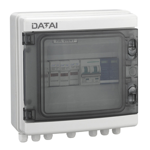 DATAI DC4入力1出力600V1000VIP65ソーラーソーラーサージ雷保護DCコンバイナーボックス、防水ジョイント付き - Product Image 5