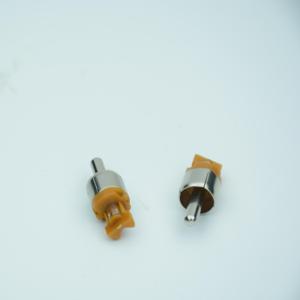 镀金Rca连接器Rca公插头适配器视频/音频线连接器音频影音插头Hifi Rca插头 - Product Image 5