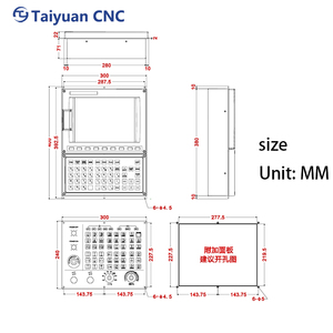 マルチファンクション5軸CNC制御システムPLC ATC工業用フライス加工に対応 - Product Image 3