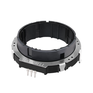 Soundwell EC50 için 50MM içi boş mil artımlı döner kodlayıcı 90 ° 2 telli manuel atım jeneratörü çıkış PCB montaj tipi hattı - Product Image 1