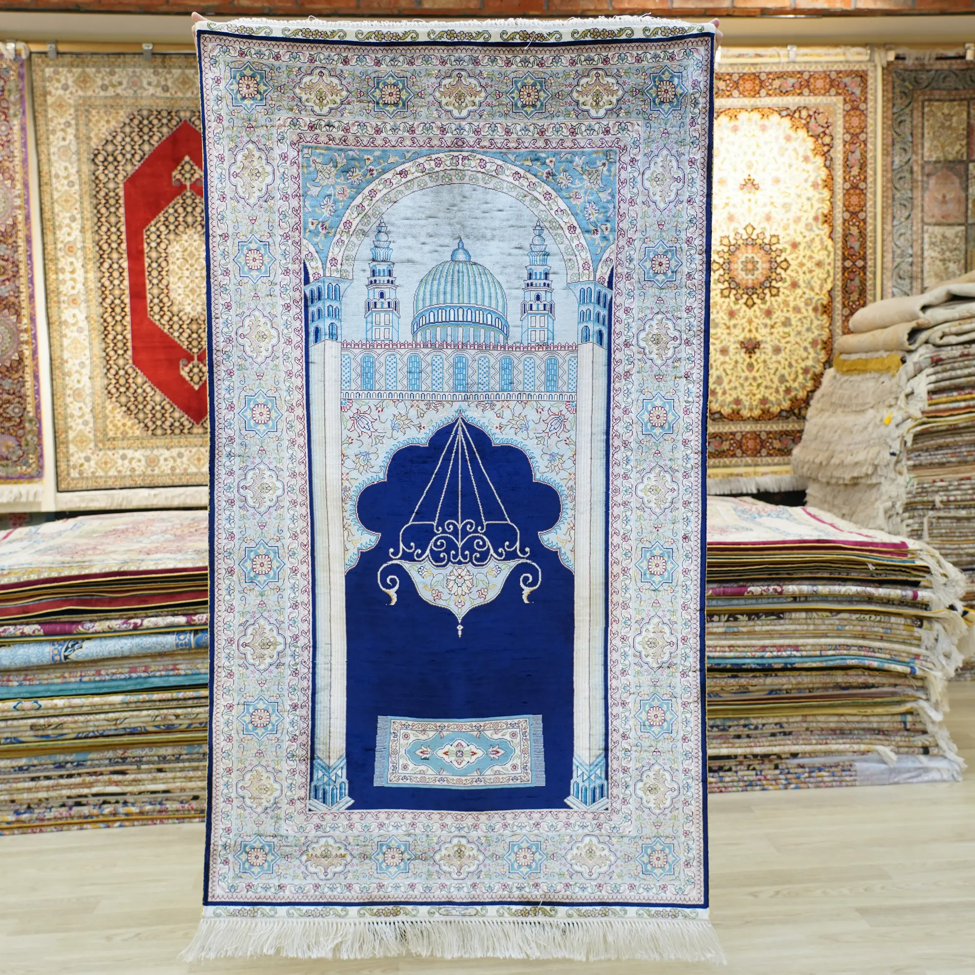 3 x5ft Bukhara filo di qualità del codice tariffario per comprare Regno Unito marocchino fatto a mano filo prezzo cinese tappeto di seta
