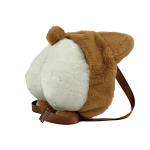 Yeni stil corgi popo peluş oyuncak okul çantası doğrudan veya özelleştirilmiş sırt çantaları sipariş edilebilir - Product Image 2