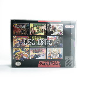 Siêu 121 Trong 1 Retro 16 Bit Thẻ Trò Chơi Cho SNES Trò Chơi Giao Diện Điều Khiển Hộp Mực Với Chrono Kích Hoạt Zombies F-Zero Contra III - Product Image 2