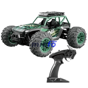1:14 ölçekli yüksek hızlı yarış plastik RC araba hobi 2.4GHZ 4WD Off-road araç oto Rc uzaktan kumanda araba - Product Image 5
